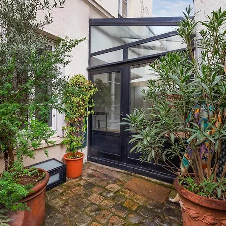 Loft De 80 M² Avec Jardin Privatif Apartman Párizs